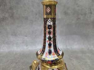 Royal Crown Derby Imari porcelain candlestick - 3
