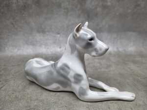 Lomonosov Russian Great Dane dog figure - 2