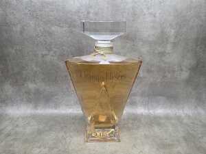 Large shop display glass perfume bottle, A/F