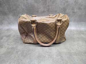Designer-style brown handbag - 2