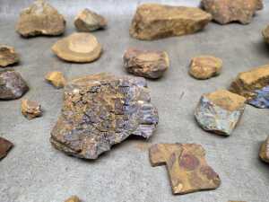 A parcel of rough Boulder Opal rocks, 4 kg+ - 3