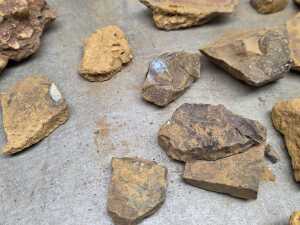 A parcel of rough Boulder Opal rocks, 4 kg+ - 6