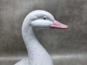 Ceramic goose figure - 4