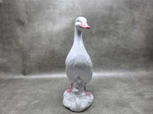 Ceramic goose figure - 5