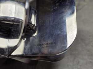 Georg Jensen 'Tea with Georg' teapot warmer - 4