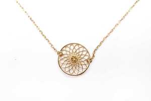 A bracelet in 9 carat yellow gold - 2