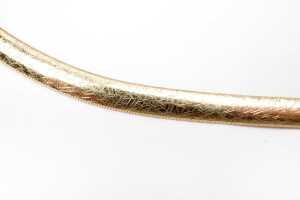 A broken serpentine necklace in 9 carat yellow gold - 2