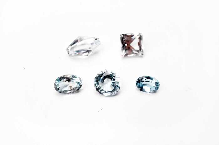A collection of gemstones