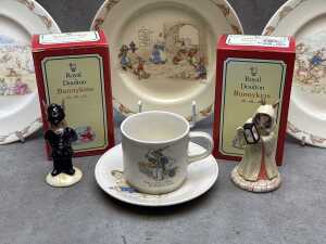 Royal Doulton Bunnykins porcelain figures and breakfast ware - 2