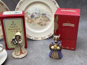 Royal Doulton Bunnykins porcelain figures and breakfast ware - 3