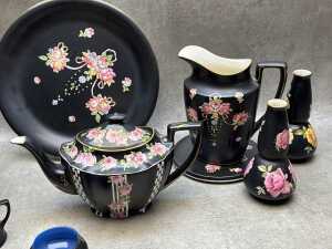 Antique porcelain, including Crown Devon - 3