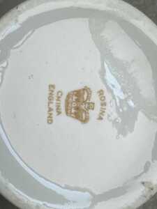 Rosina English porcelain tea setting for four - 3