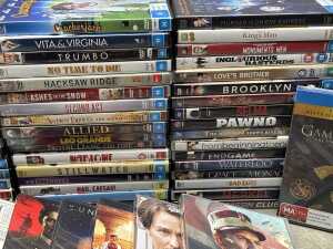 DVDs and Blu-rays, mostly movies, including Barbie - 4