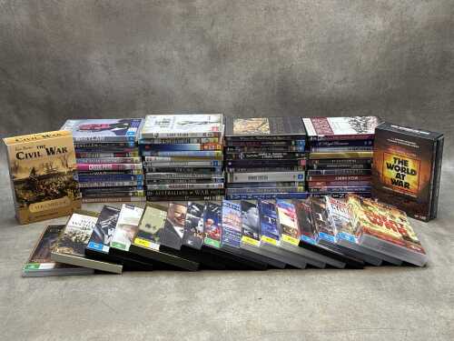 DVD documentaries, including The Robert Epstein Collection
