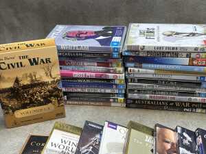 DVD documentaries, including The Robert Epstein Collection - 3