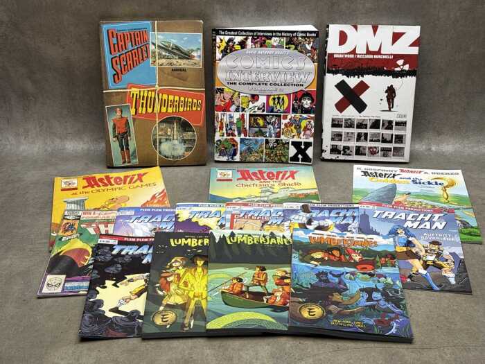 Comics and graphic novels, including the Thunderbirds Annual