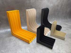 Five vinyl record organiser racks - 2