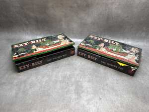 Two Ezy-Bilt Set 7 tins