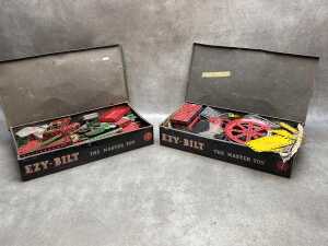 Two Ezy-Bilt Set 7 tins - 2