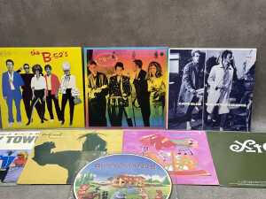 Eight mostly '80s Pop vinyl records, including 12" single - 2