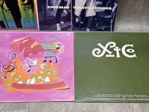 Eight mostly '80s Pop vinyl records, including 12" single - 5