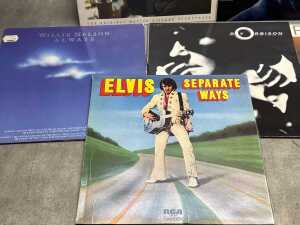 Nine Rock 'n' Roll, Soul and Pop vinyl records including Elvis Presley - 3
