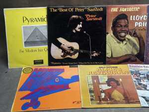 Nine vinyl records, including 50s/60s and Jazz - 2