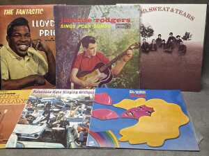 Nine vinyl records, including 50s/60s and Jazz - 3