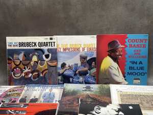 Nine mostly Jazz vinyl records, including Dave Brubeck - 2