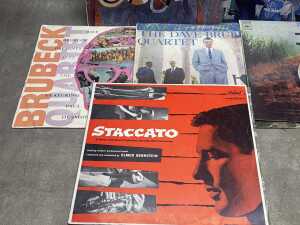 Nine mostly Jazz vinyl records, including Dave Brubeck - 3