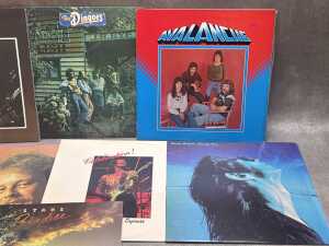 Eight Australian Rock and Blues vinyl records, including The Dingoes - 3