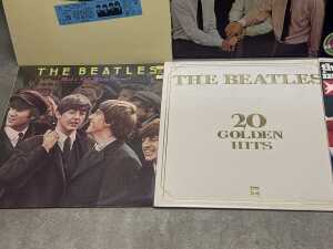 Six Beatles vinyl records, including 'Greatest Hits: Volume 1' - 3