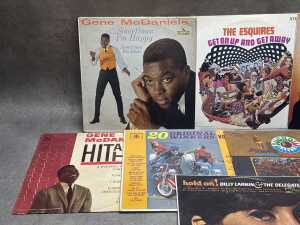 Eight '60s RnB and Pop vinyl records, including The Esquires - 2