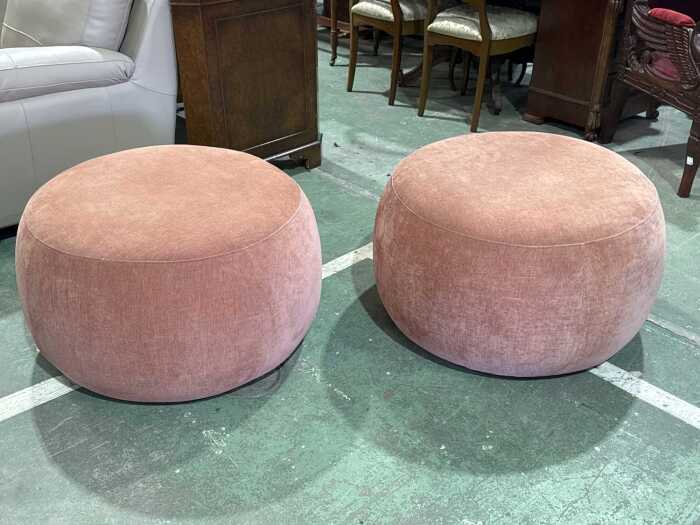 Pair of Freedom ottomans