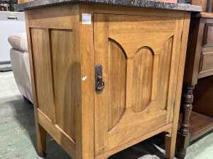 Art Nouveau tiled washstand - 3