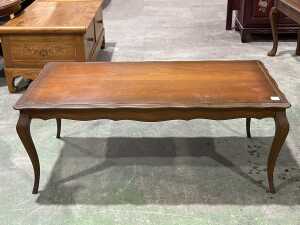 French provincial style coffee table