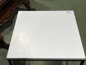 Modern white side table - 2