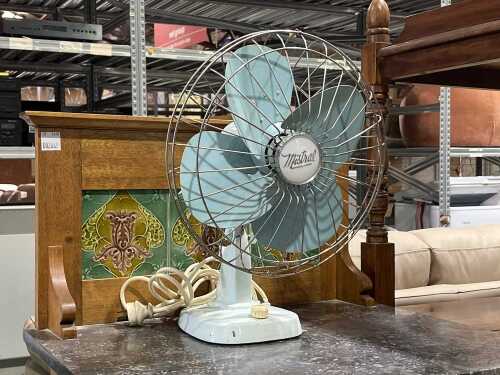 Mistral table/wall mountable electric fan