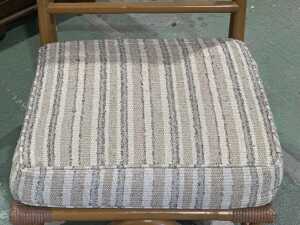 Mid-century cane low chair - 3