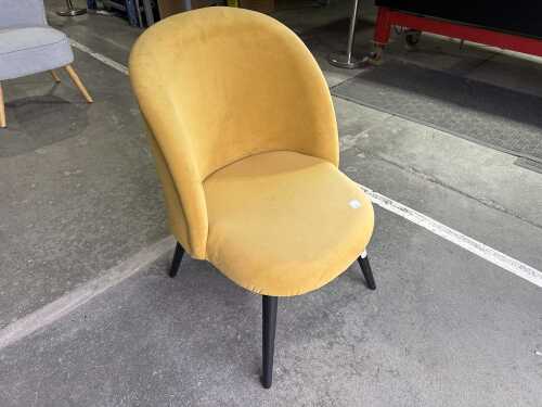 Modern fabric chair