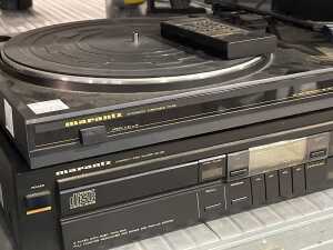 Marantz stereo system with turntable, tuner, amplifier, cassette deck and CD player - 2