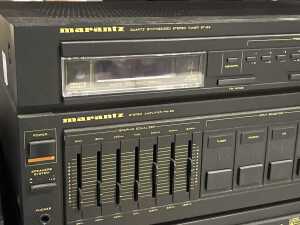Marantz stereo system with turntable, tuner, amplifier, cassette deck and CD player - 3