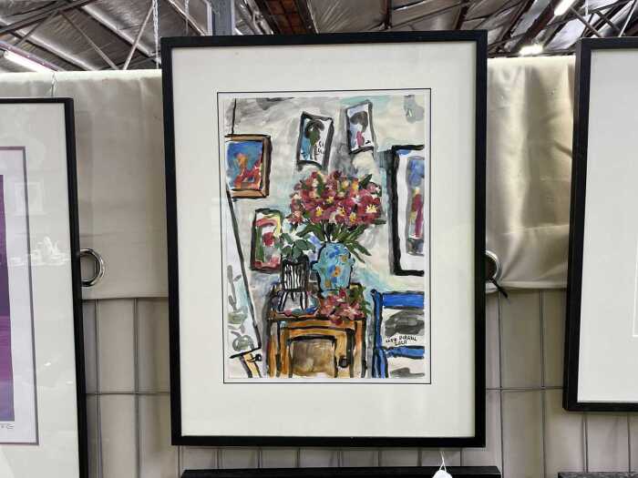 Kate Birrell, still life, 2020. Watercolour and gouache painting on paper