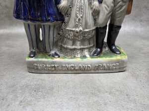Staffordshire 'Crimean War Allies' ceramic figure - 4