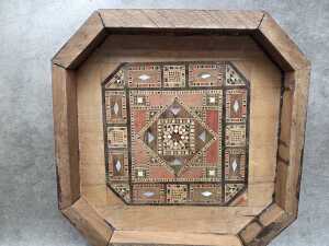 Persian Khatam Kari inlaid timber box - 2