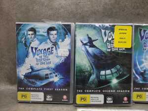 Six Irwin Allen DVD TV box sets, including Land of the Giants - 2