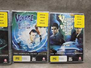 Six Irwin Allen DVD TV box sets, including Land of the Giants - 3