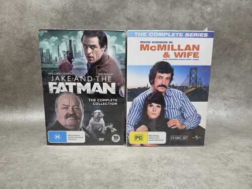 Two retro DVD TV Show box sets - sealed, including McMillan & Wife