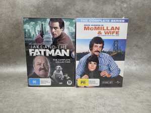 Two retro DVD TV Show box sets - sealed, including McMillan & Wife