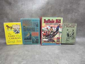 Four children's books, including Peter Pan and Beatrix Potter